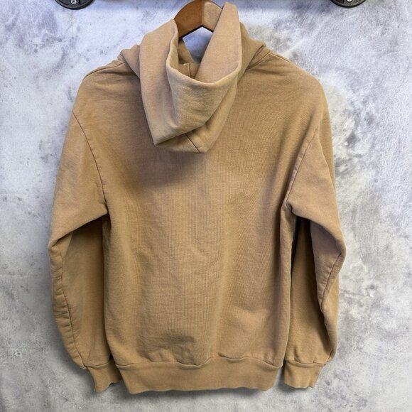 Los Angeles Apparel Hoodie Sweatshirt Adult S Tan Earth Tone USA Heavy Fleece 14 - Picture 2 of 5